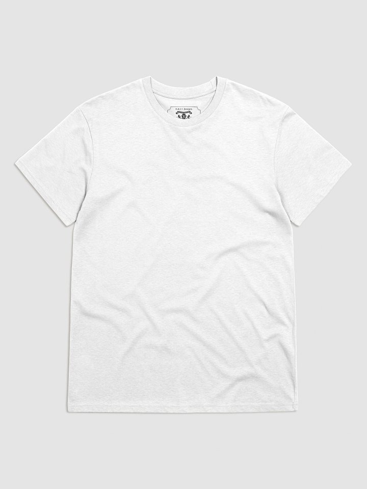 Organic Cotton T-shirt - black shashka on back product image (2)
