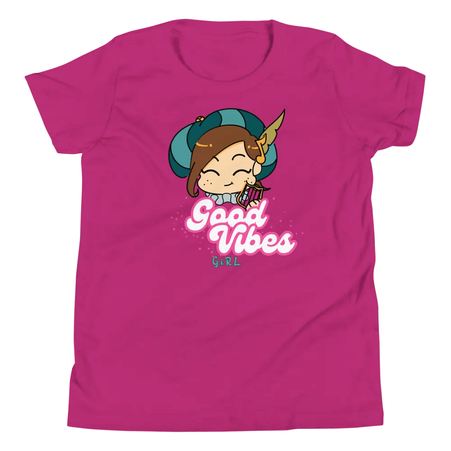 Gamer girl shirt - Good Vibes by G.i.R.L. youth product image (2)