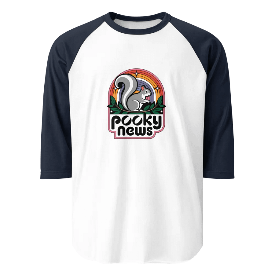 Pooky's Rainbow Squirrel Tee product image (1)