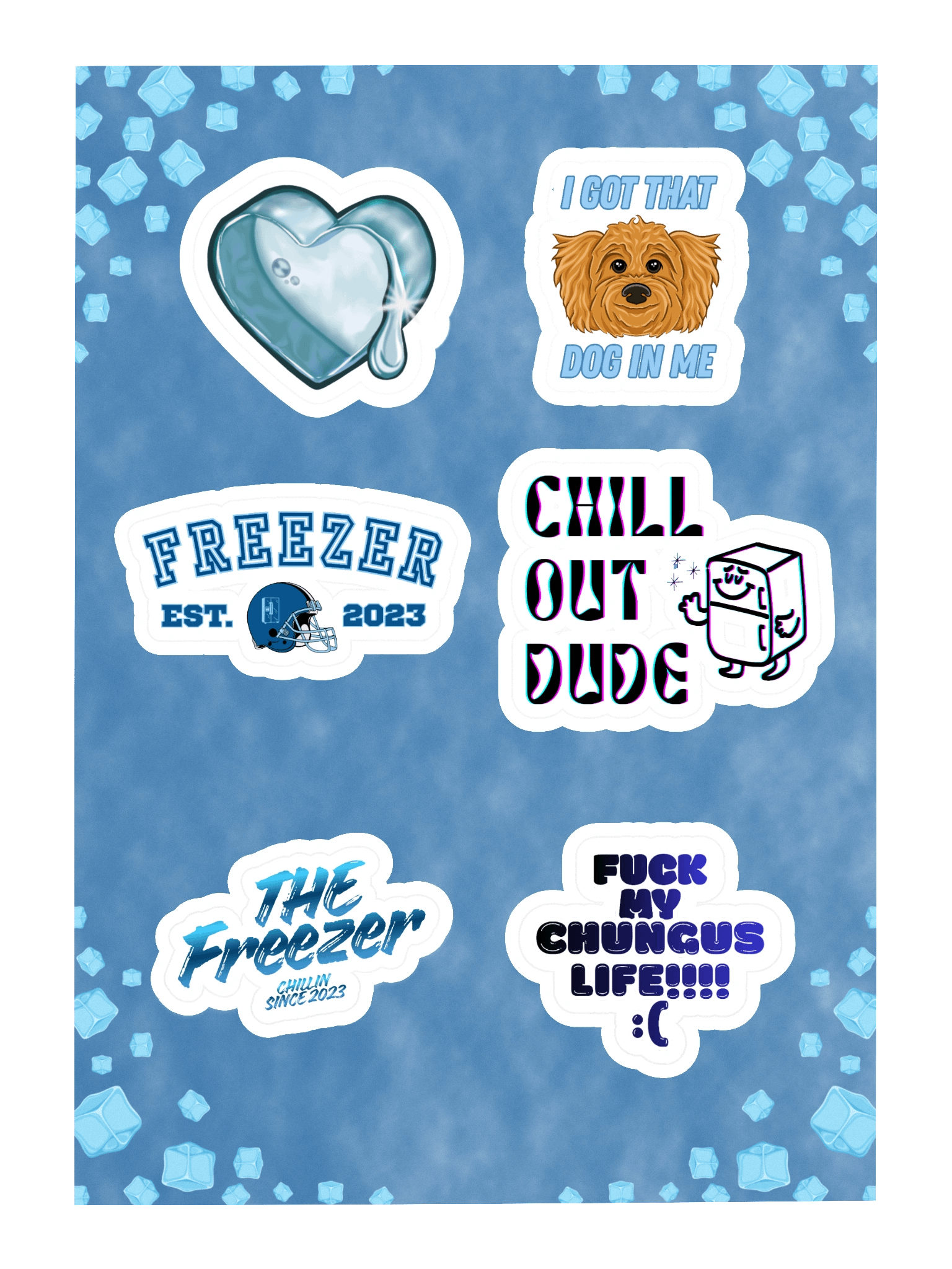 Freezer Sticker Pack product image (3)