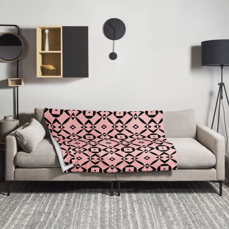 Cute Geometric Pattern Throw Blanket product image (6)