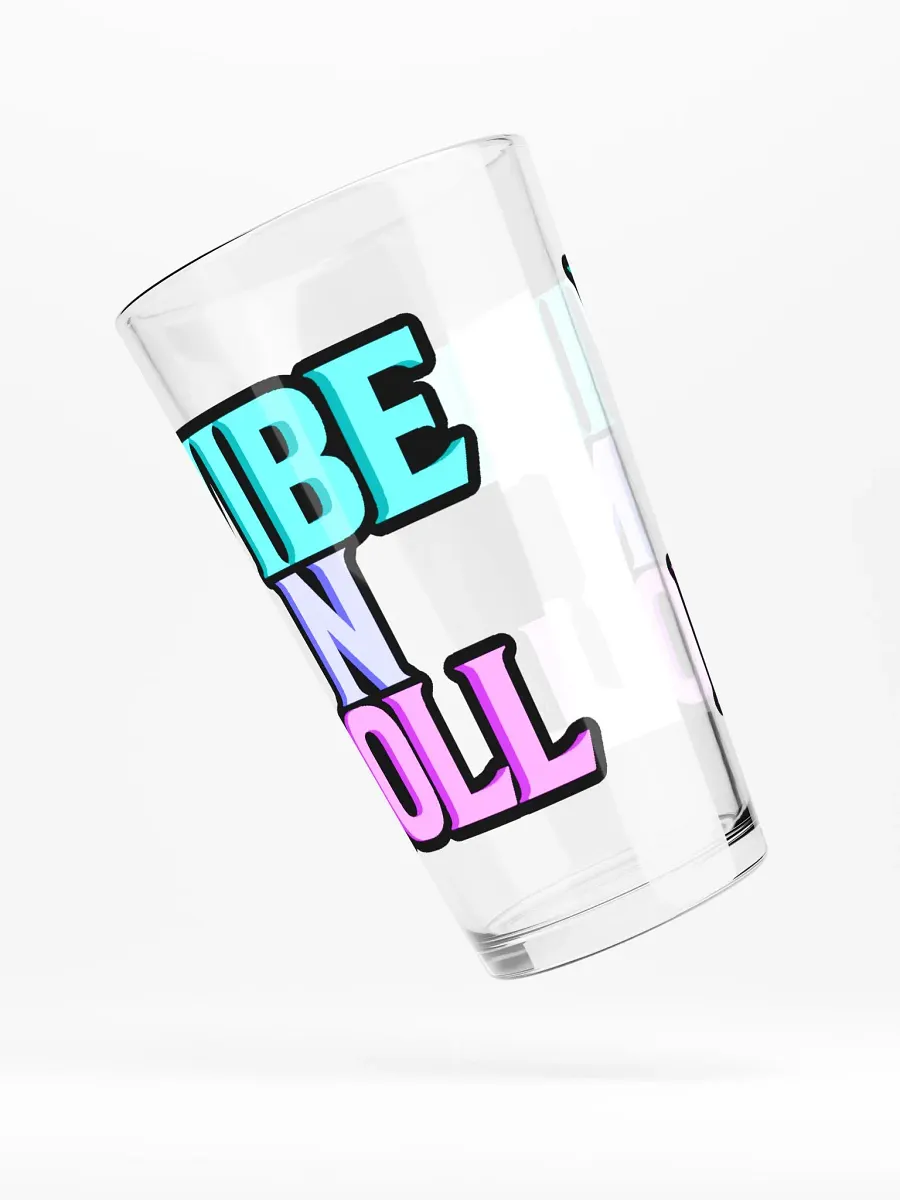 Vibe n Roll Pint Glass product image (4)