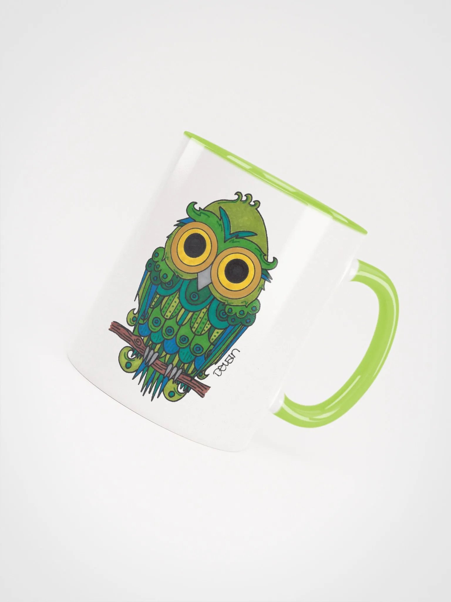 Cousins Owl: Leaf Mug product image (4)