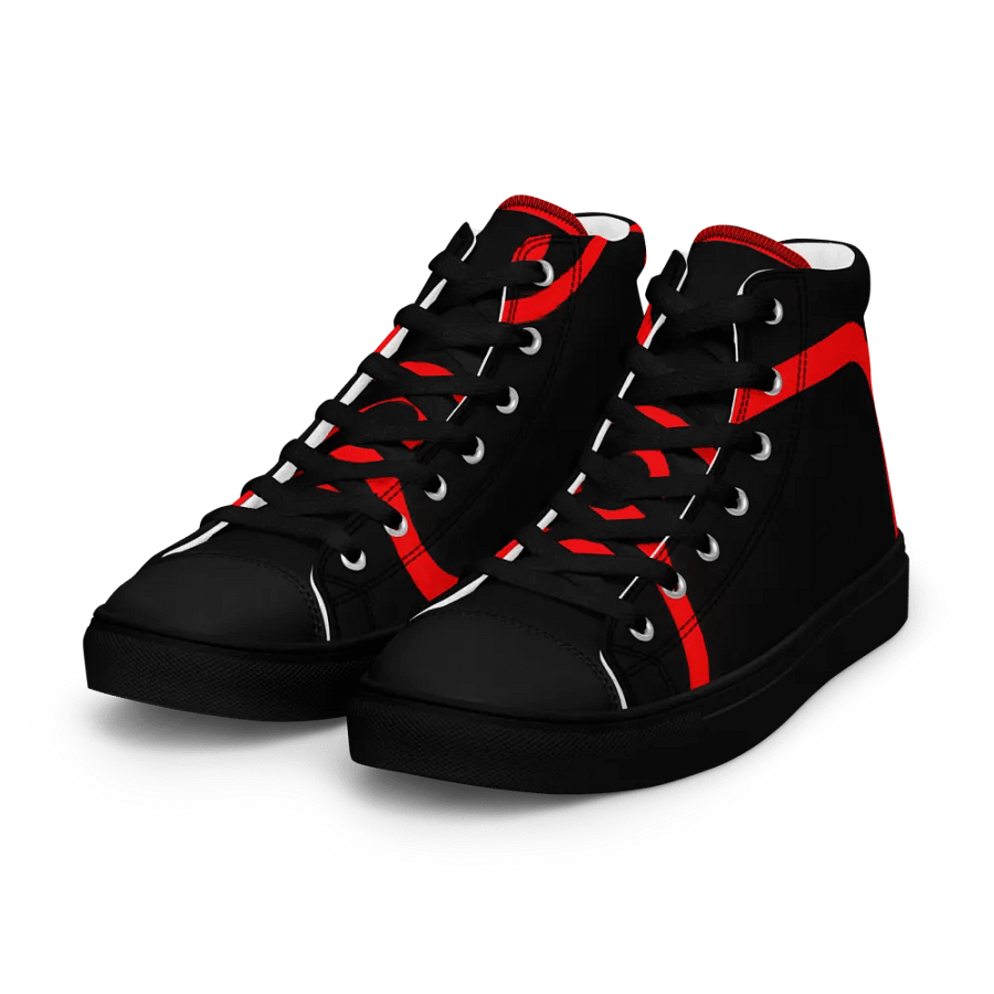 EyeSeeThru Logo Mens High Top Shoes product image (6)