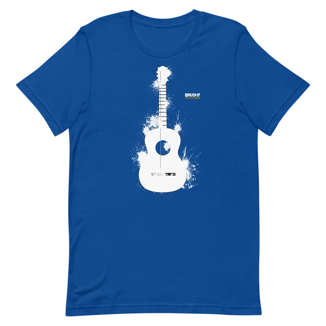 Brushy Guitar, Standard Unisex T-shirt product image (8)