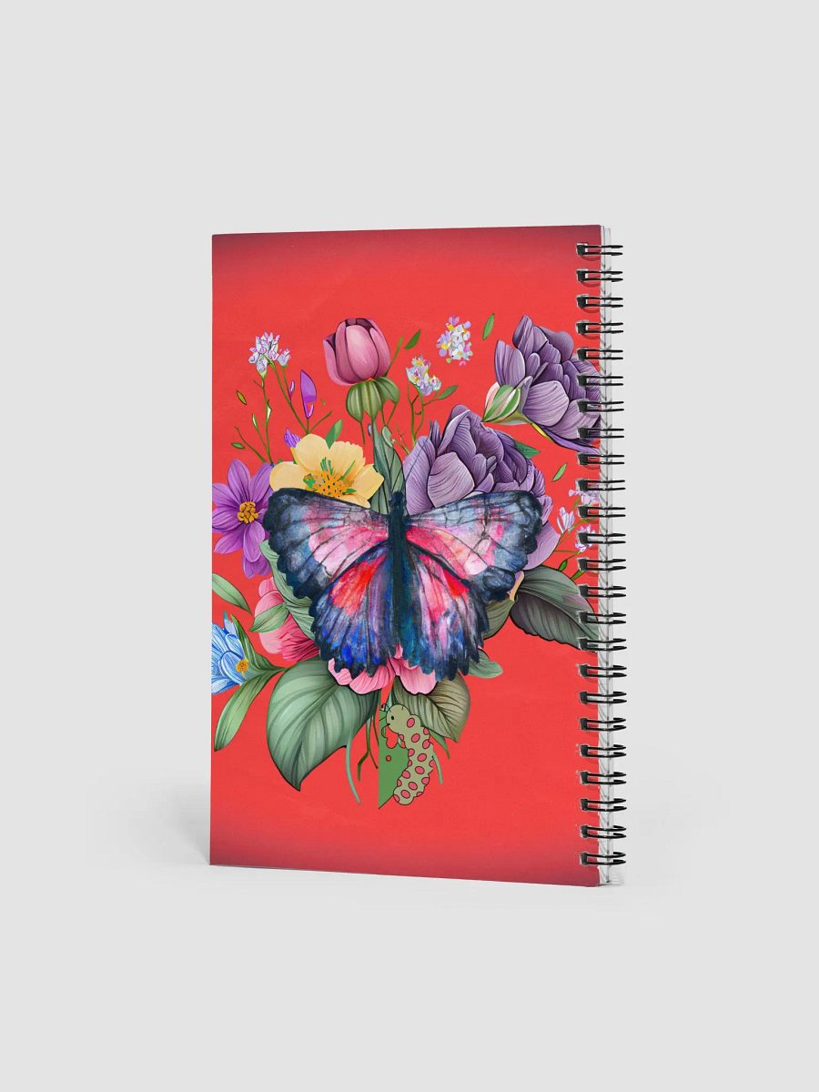 Butterfly Metamorph Blooms Spiral Notebook product image (2)
