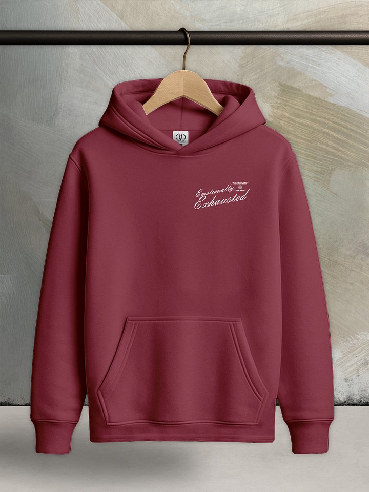 Emotionally Exhausted Floral - Core Hoodie product image (1)