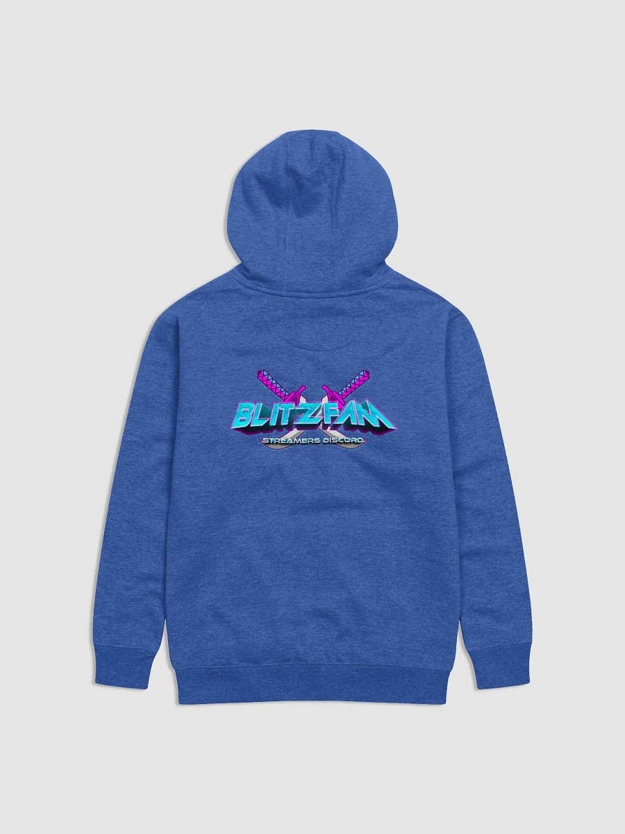Blue hoody Ninja left and back logo product image (2)