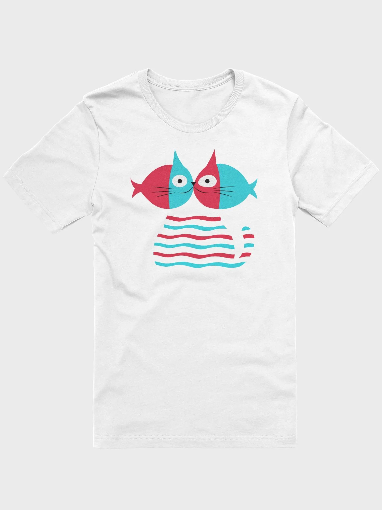 Pisces Lightweight Unisex T-Shirt product image (1)
