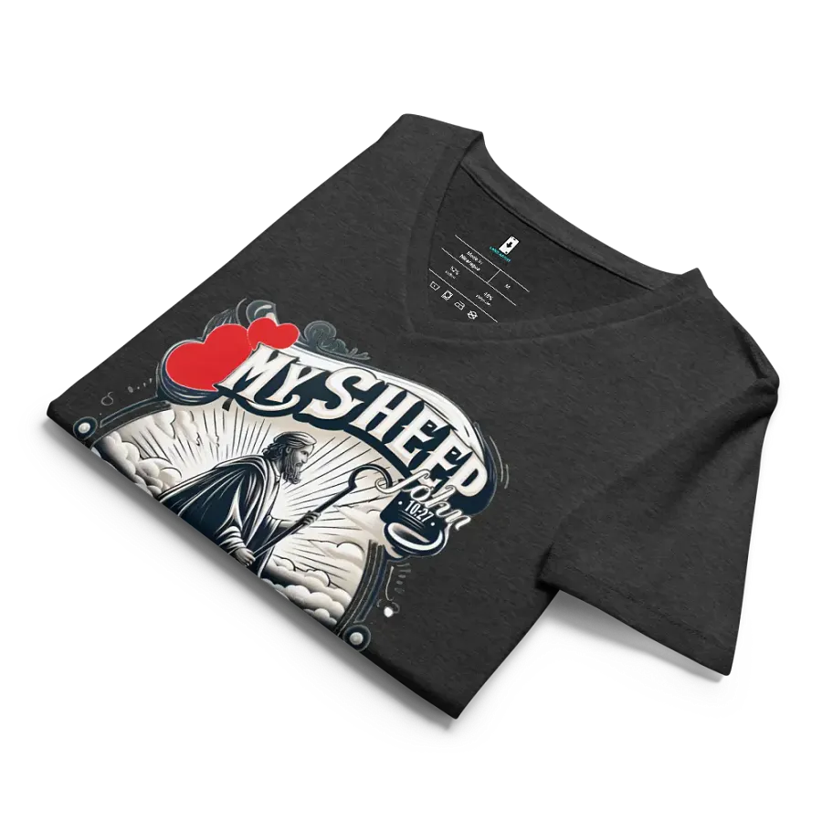 My Sheep Hear My Voice V-Neck T-Shirt product image (12)