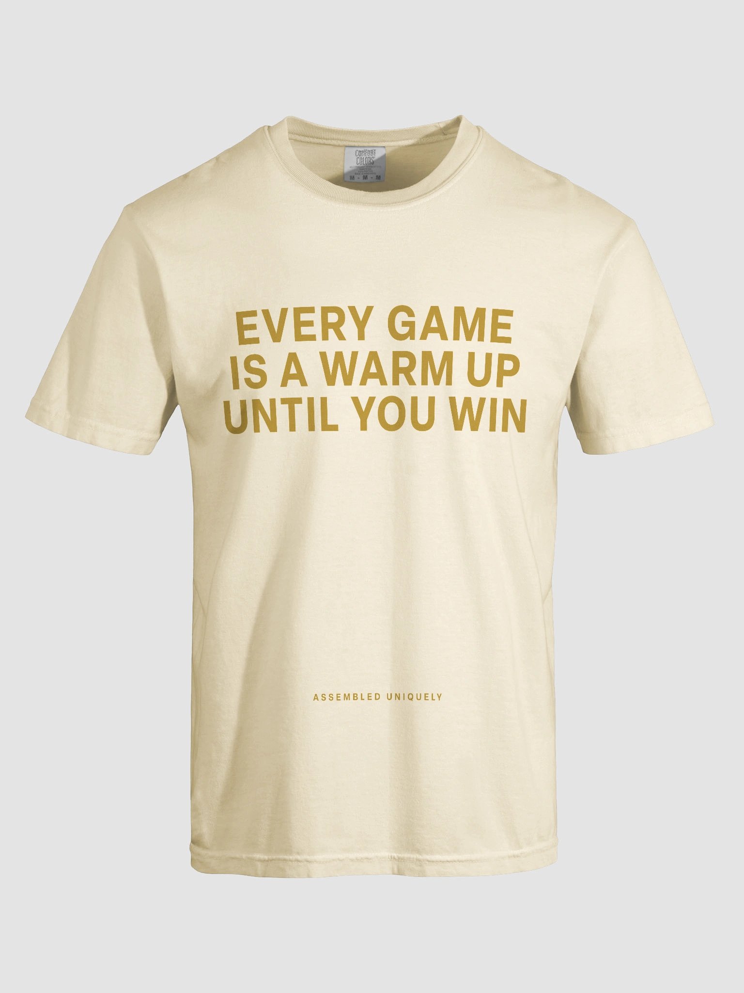 Every Game Tee (Gold Text) product image (41)