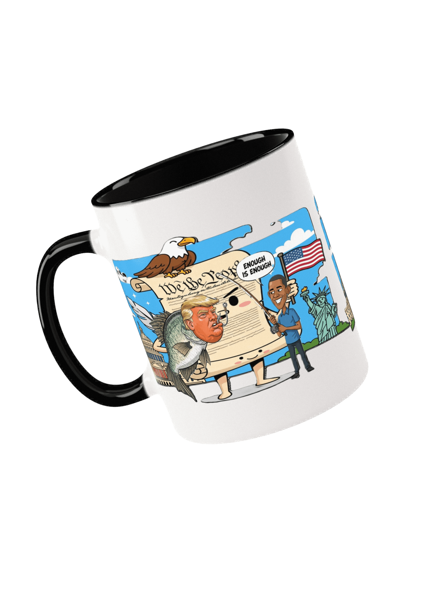 Winged Constitution Protest Ceramic Mug product image (17)