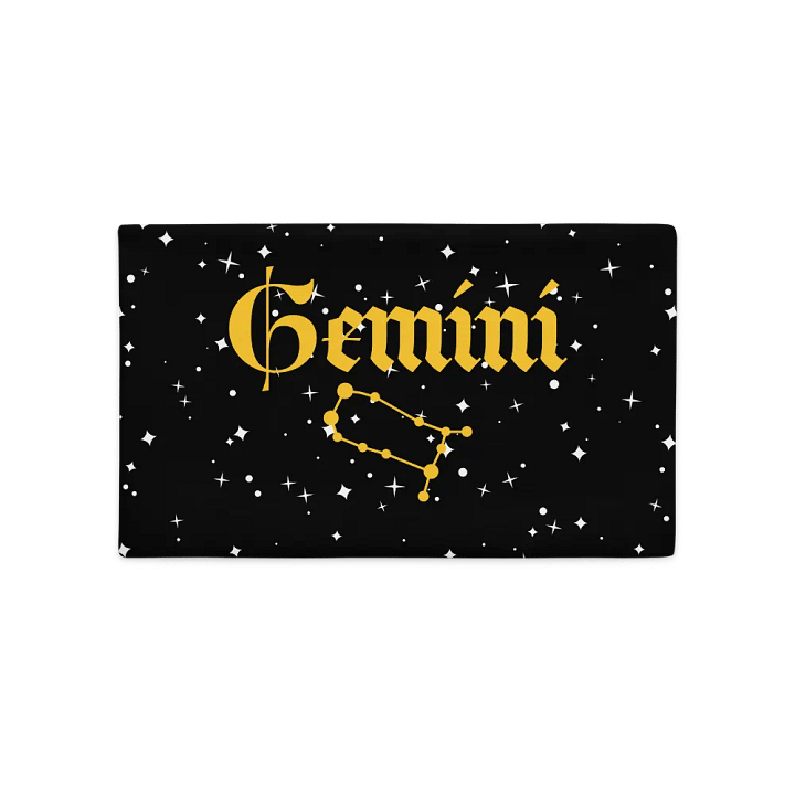 Gemini Constellation Premium Pillow Case product image (2)