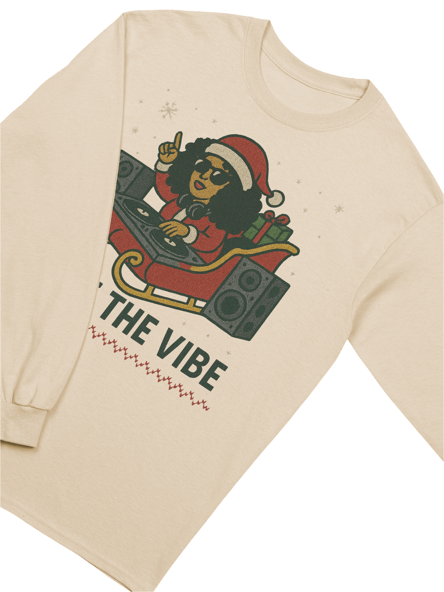 Save the Vibe DJ Kharisma Santa Long Sleeve product image (10)