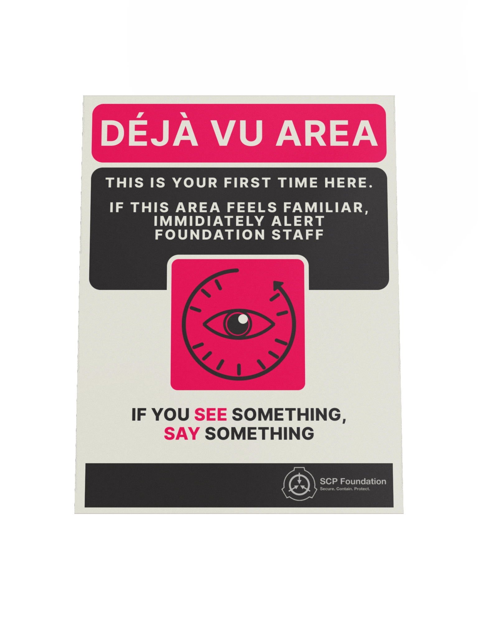 DEJA VU AREA Poster product image (4)