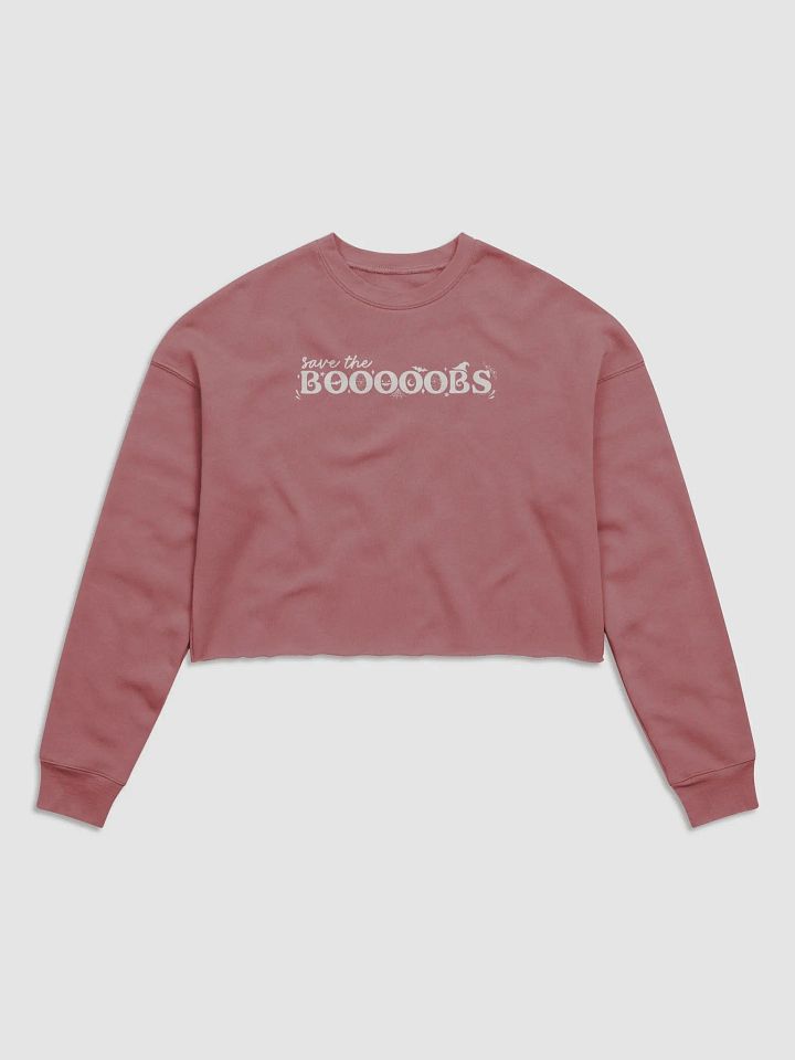 [charity] save the booooobs - white accent product image (1)