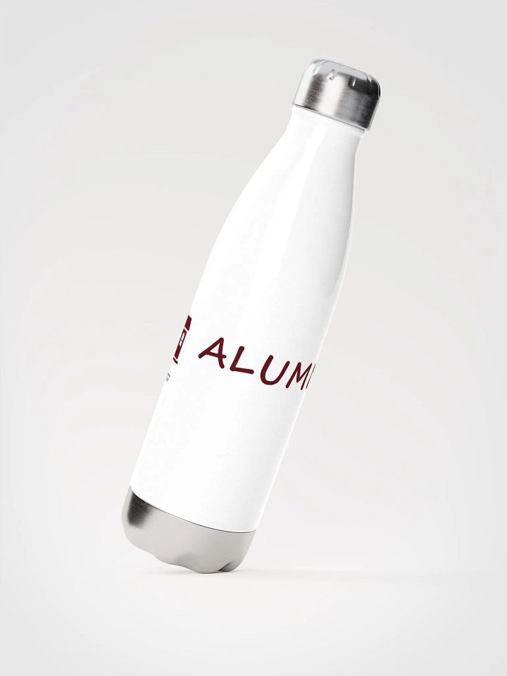SELA Alumni Stainless Steel Water Bottle (white) product image (2)