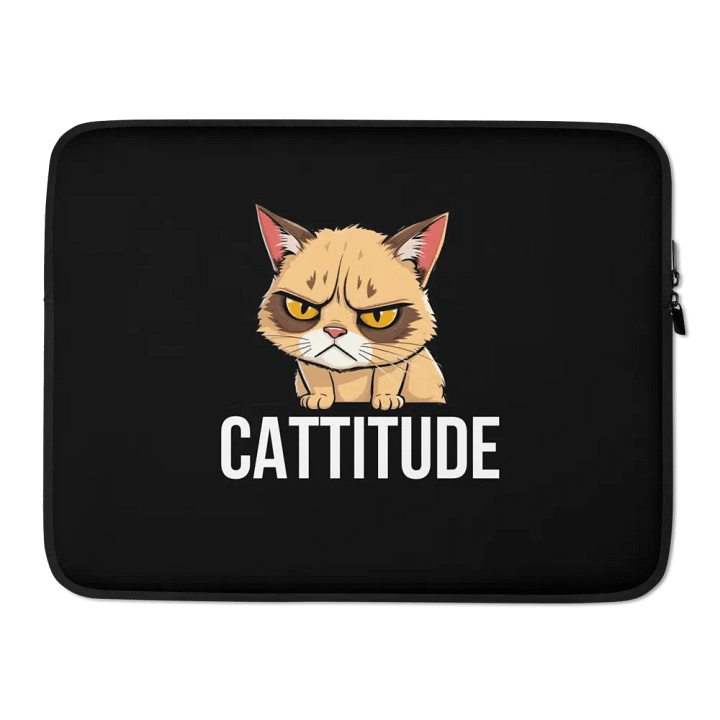 cattitude laptop case product image (1)