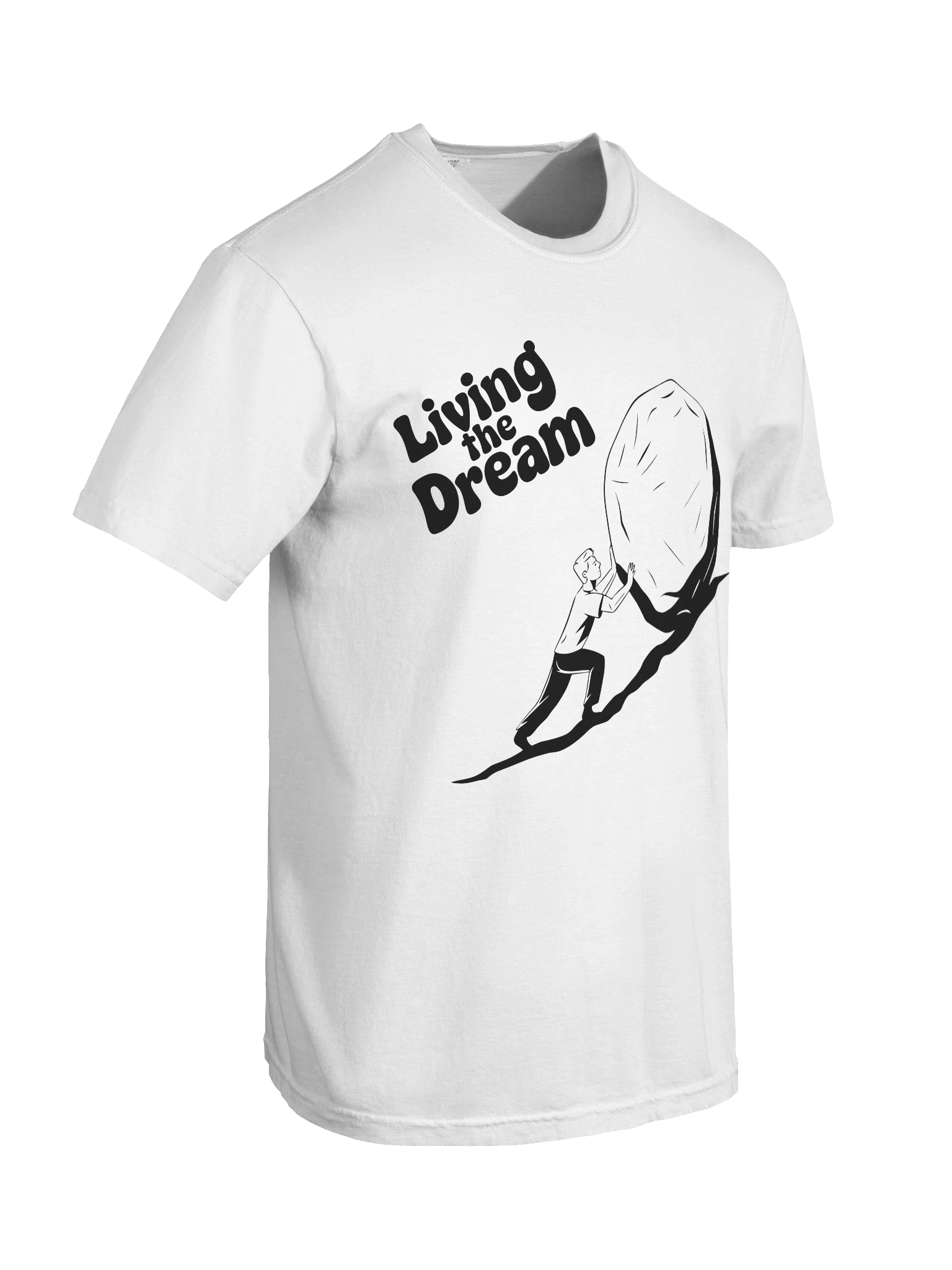 Living The Dream" Sisyphus | Comfort Colors® Sarcastic Tee product image (20)
