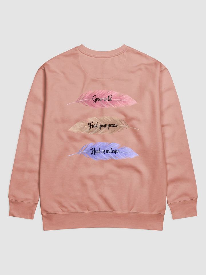 Three feathers, Three Life Message Sweatshirt product image (1)