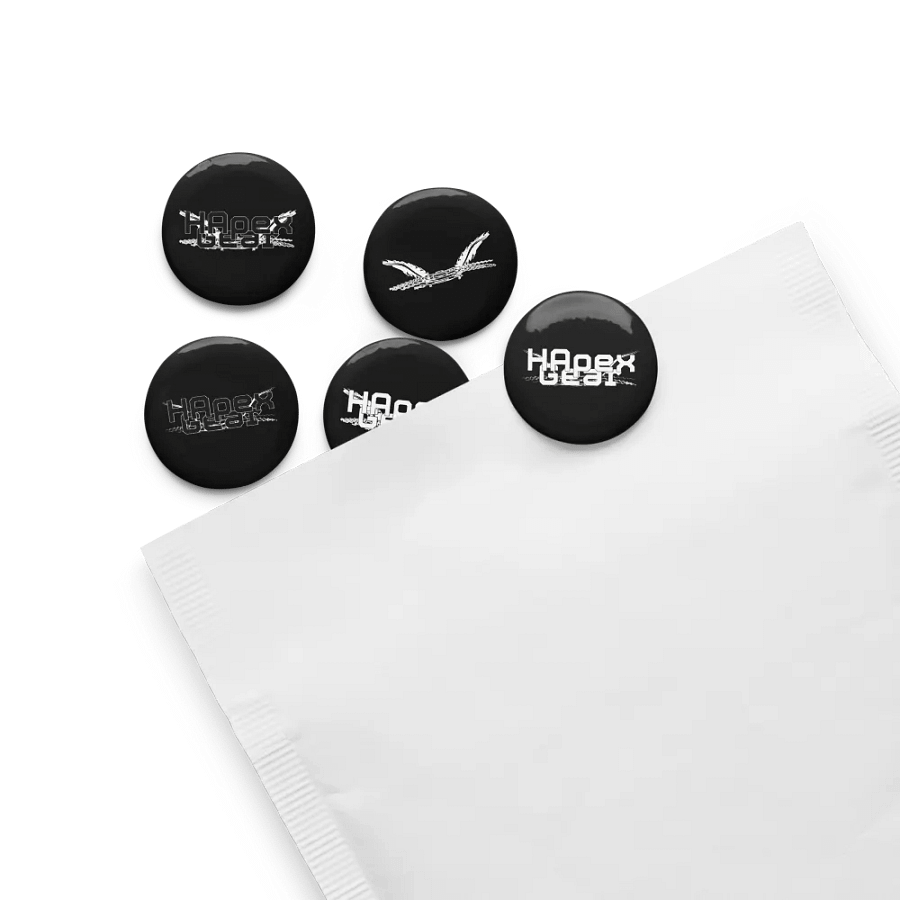 HApex Gear Embroidered Logo - Set of Pin Buttons product image (8)