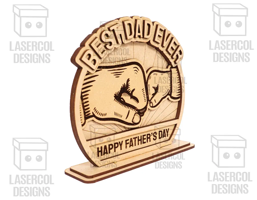 Father's Day Gift Plaque Bundle (Set 1-2) - Laser Cut Files product image (7)