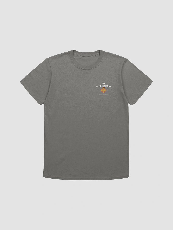 The Smoke Doctors UNISEX Lightweight Gray T-Shirt product image (1)