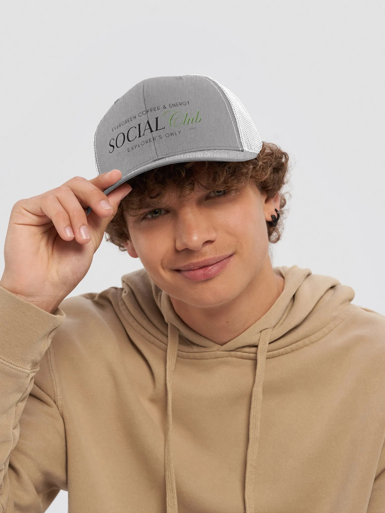Social Club Trucker Hat | Sip Society product image (4)
