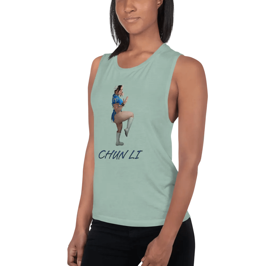 Chun Li Women's Muscle Tank product image (3)