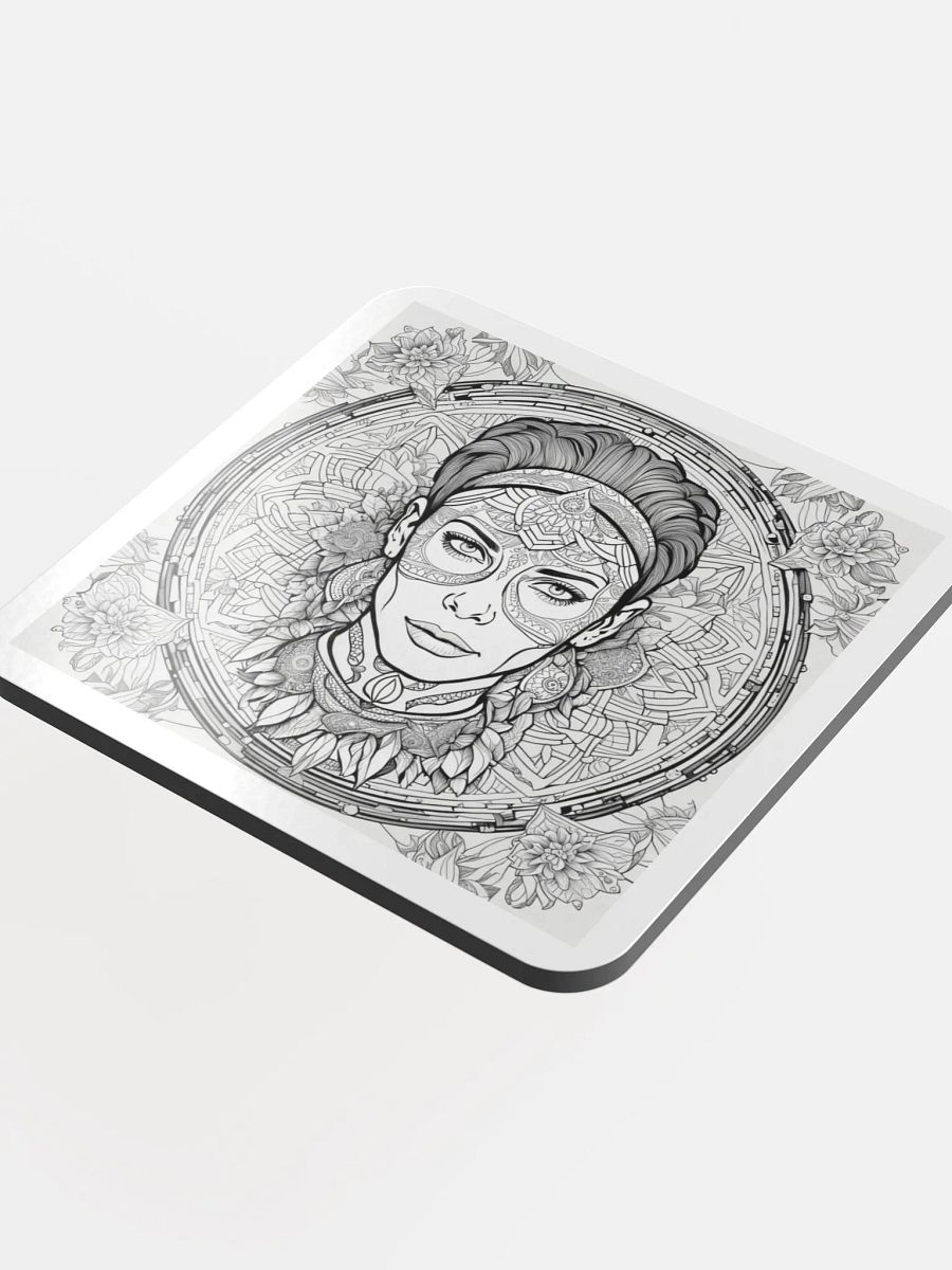 Ornate Symmetry Cork Coaster product image (4)