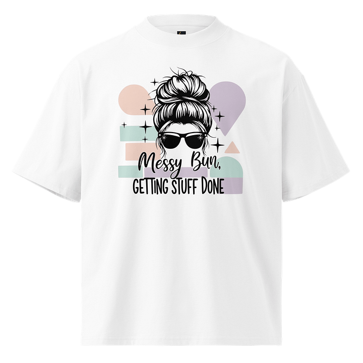 Messy Bun Organic Tee product image (1)