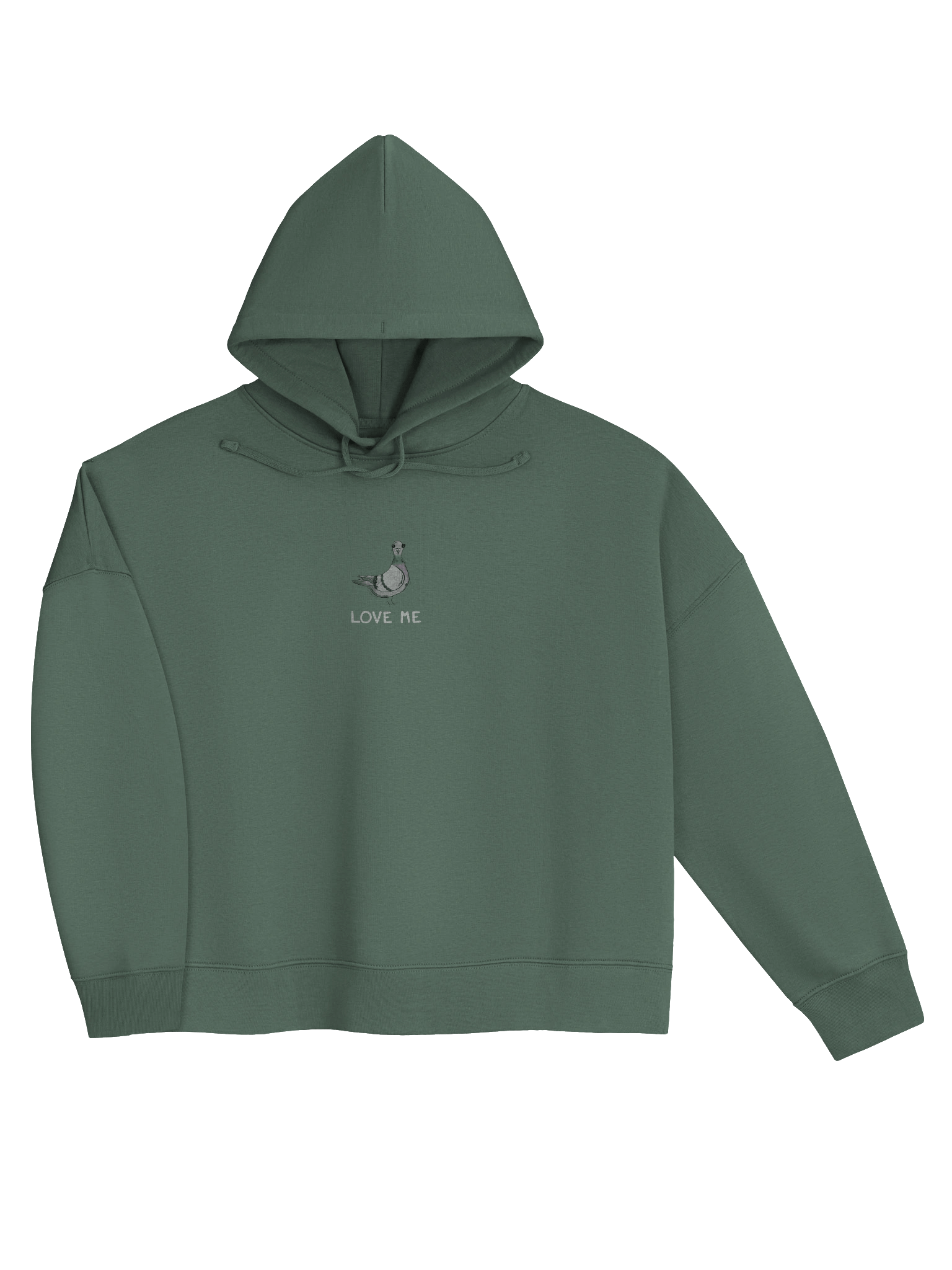 LOVE PIGEONS Illustrated Women's Hoodie product image (11)