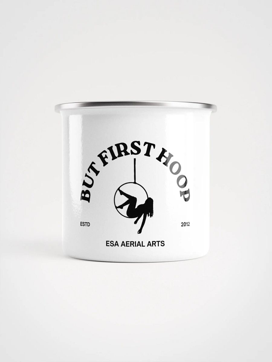 Hoop Silhouette Enamel Mug product image (1)