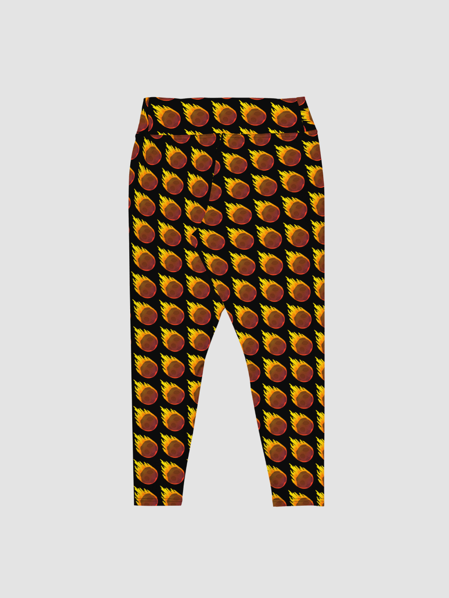 Comet Plus Size Leggings (Black) product image (2)