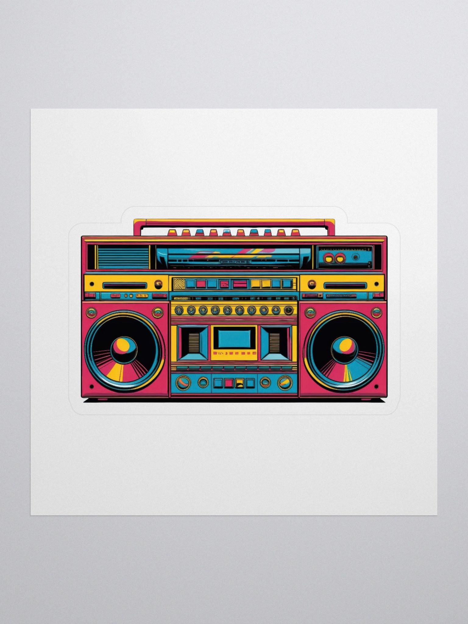 Retro Boombox Vibes Sticker Pack product image (1)