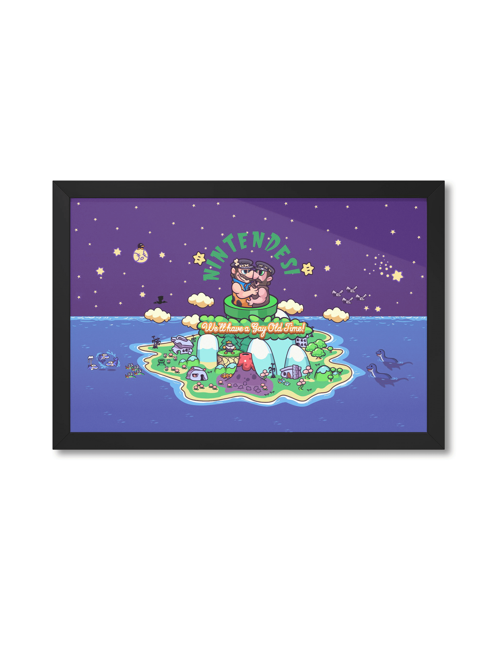 Framed Artwork: We'll have a Gay Old Time! product image (1)