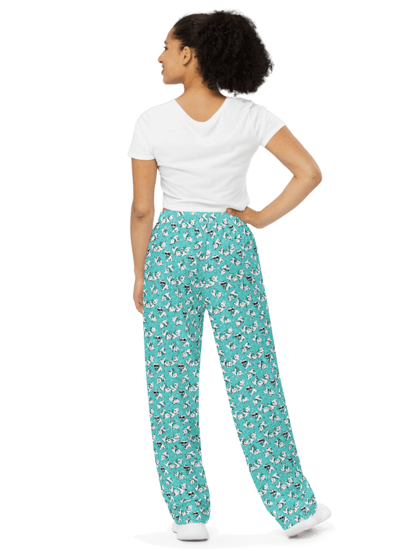 Cutieface Westies Wide-Leg Pants product image (2)