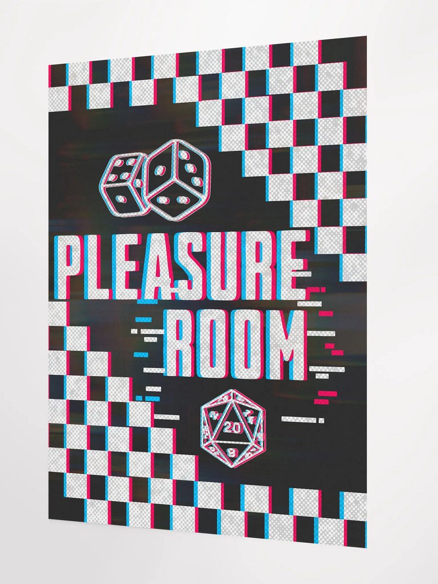 Glitch Game Room Poster for Board Gamers - 18