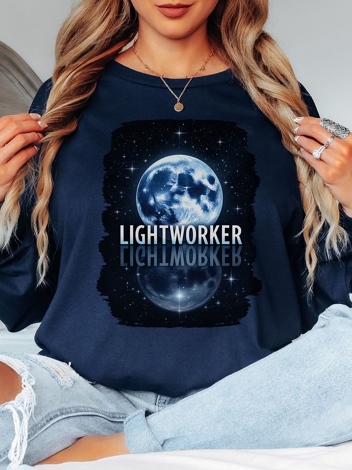Lightworker design, 4AM Long Sleeve Tee, Blululu Dreaming Woman product image (5)