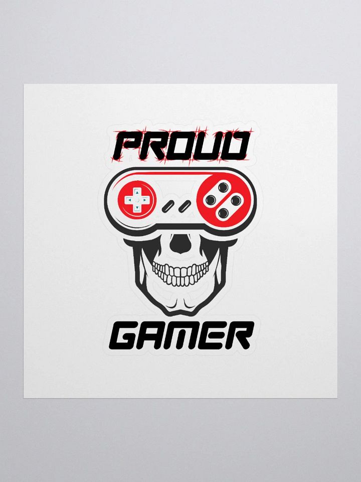 Frag Skull Kiss Cut Stickers product image (2)