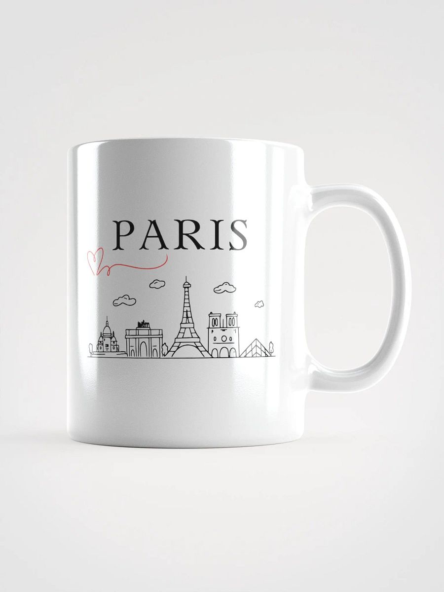Love Paris France Monuments | Left Handed Coffee Tea Mug product image (2)