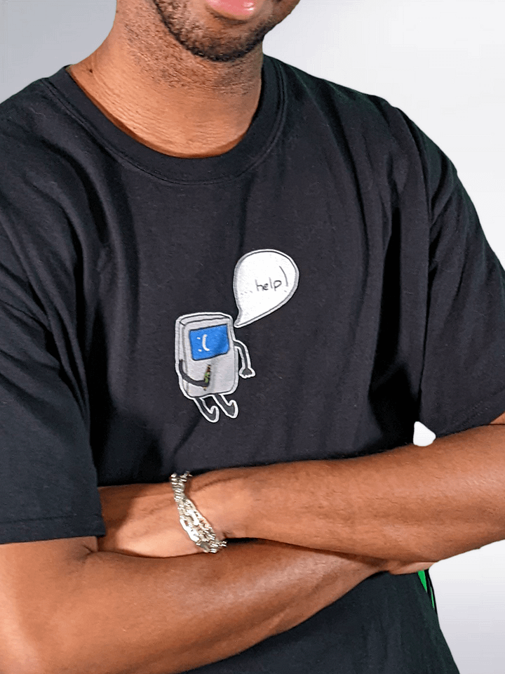 Help The Computer Tee product image (2)