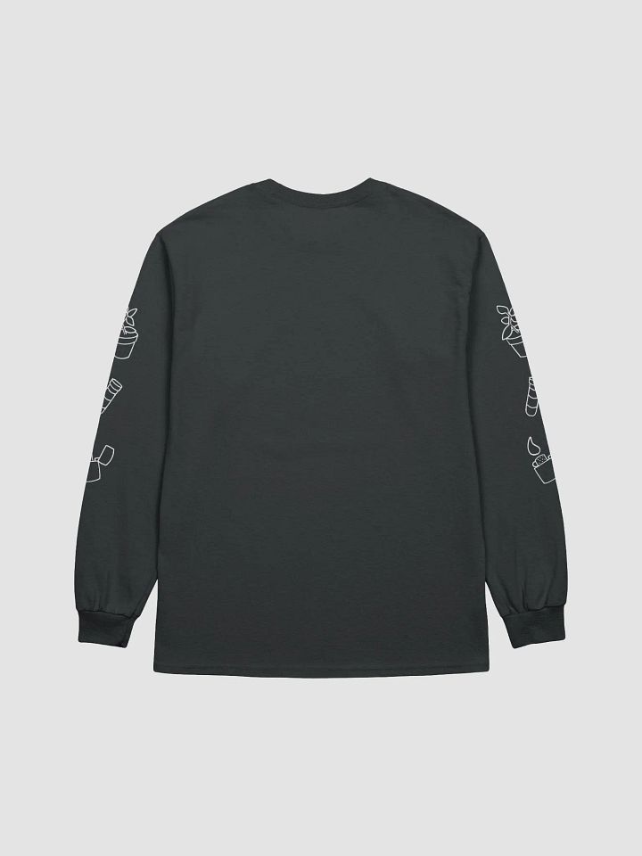 AWESOME SKELETON PAINTING LONG-SLEEVE [BLACK] product image (2)