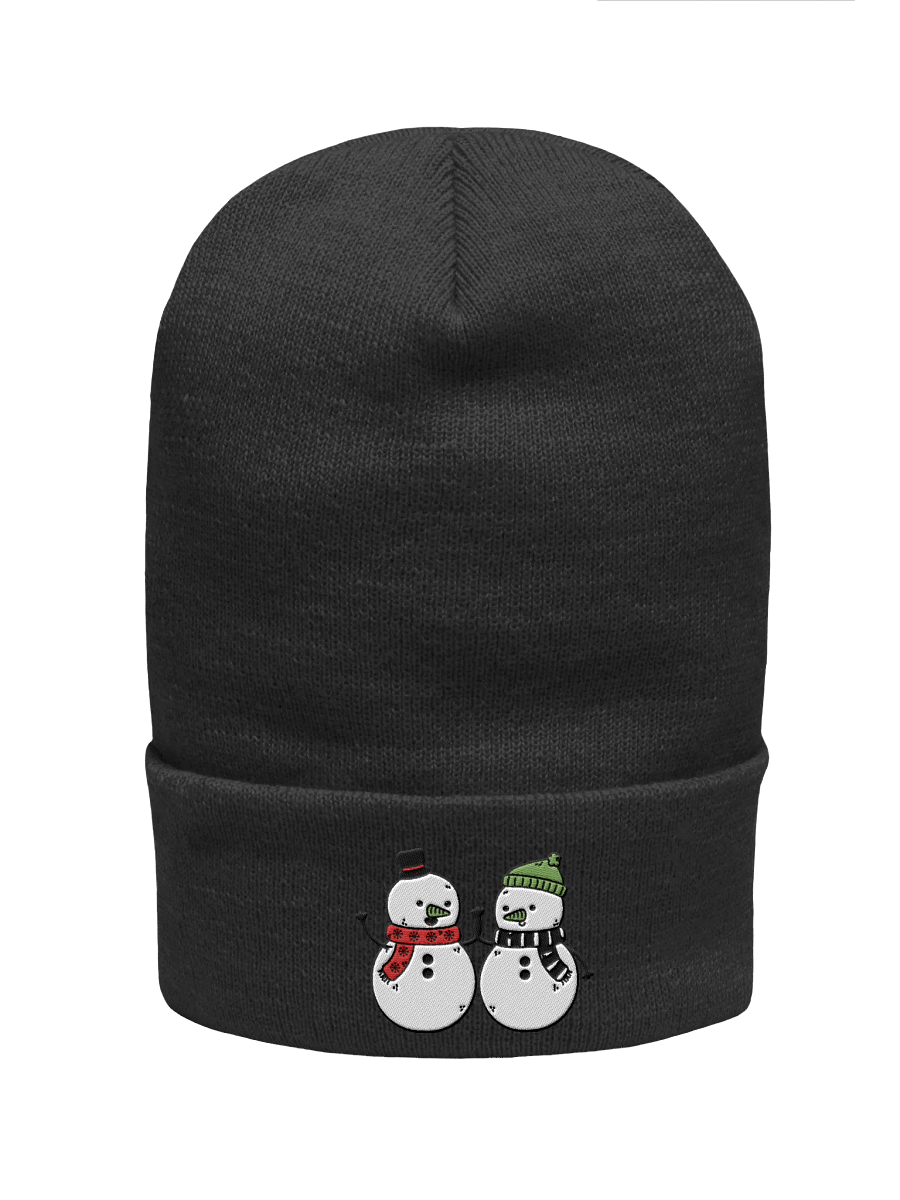 Frosty Duo Embroidered Beanie product image (6)