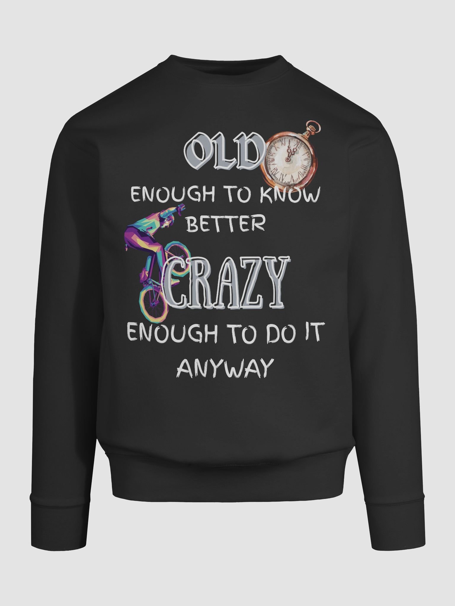 Vintage Biking Enthusiast Sweatshirt product image (9)