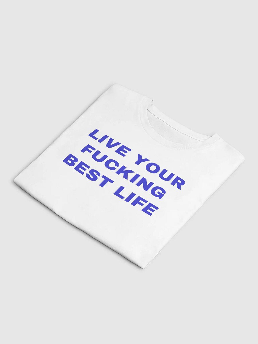 LIVE YOUR FUCKING BEST LIFE Crop Top product image (5)