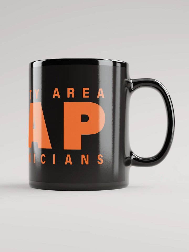 Black Coffee Mug - Orange KCAP product image (1)