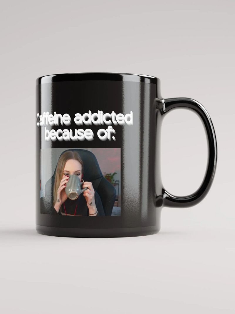 Svart mugg 