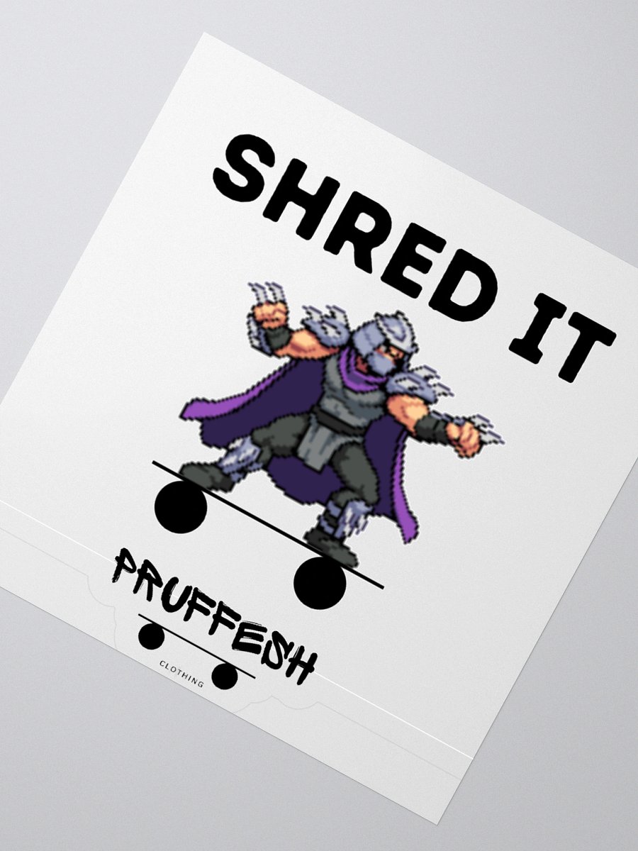 Shredder Sticker product image (2)