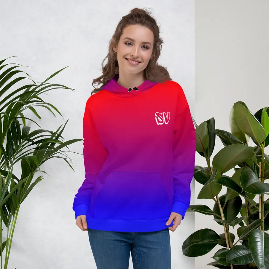 STRAIGHT VIBIN NEON COLOR FADE STYLE DEATH NOTE HOODIE product image (5)